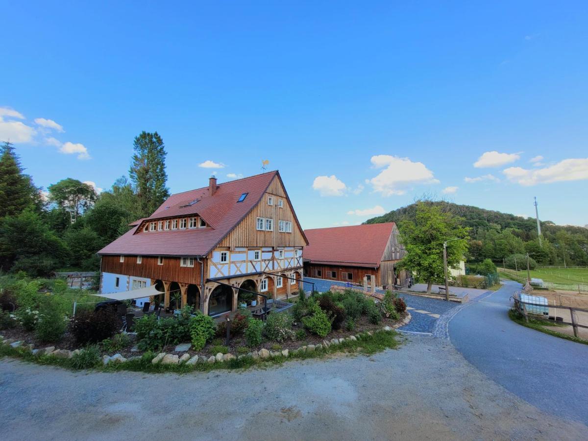 Pferdehof Am Burgsberg, Ferienzimmer, Monteurzimmer Seifhennersdorf Exterior photo